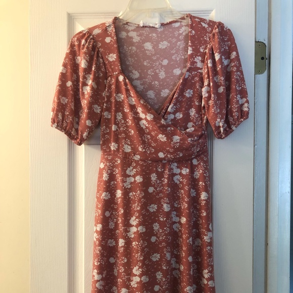 All in Favor Dresses & Skirts - Pink floral dress